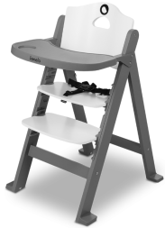 Lionelo Floris židlička na krmení Grey Stone